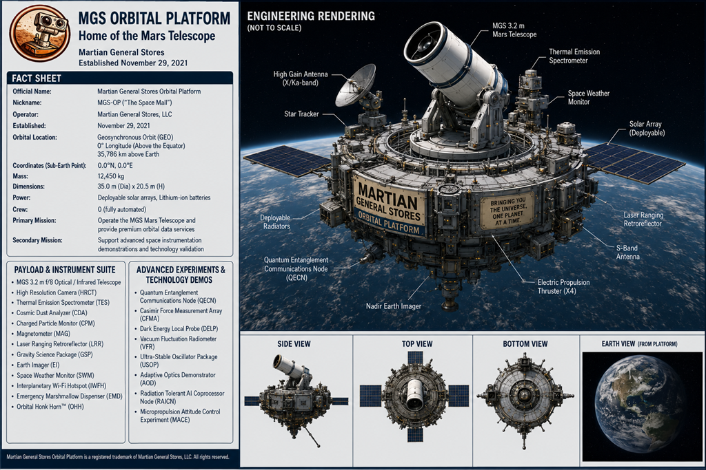 Earth Orbital Platform fact sheet.